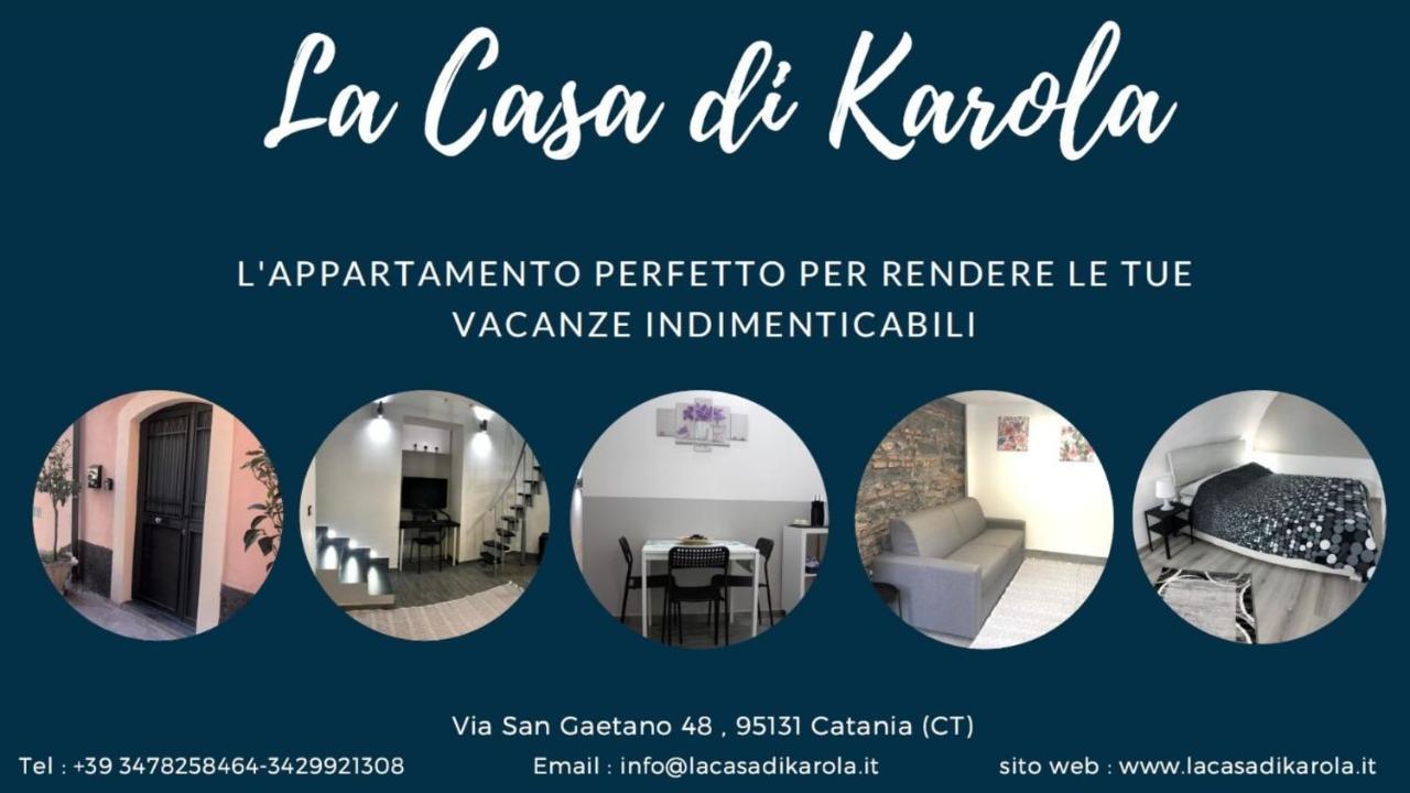 דירות קטאניה La Casa Di Karola מראה חיצוני תמונה